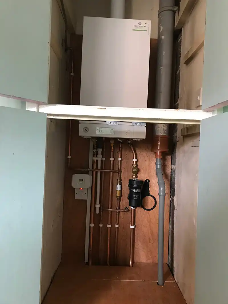 Combination boiler upgrade