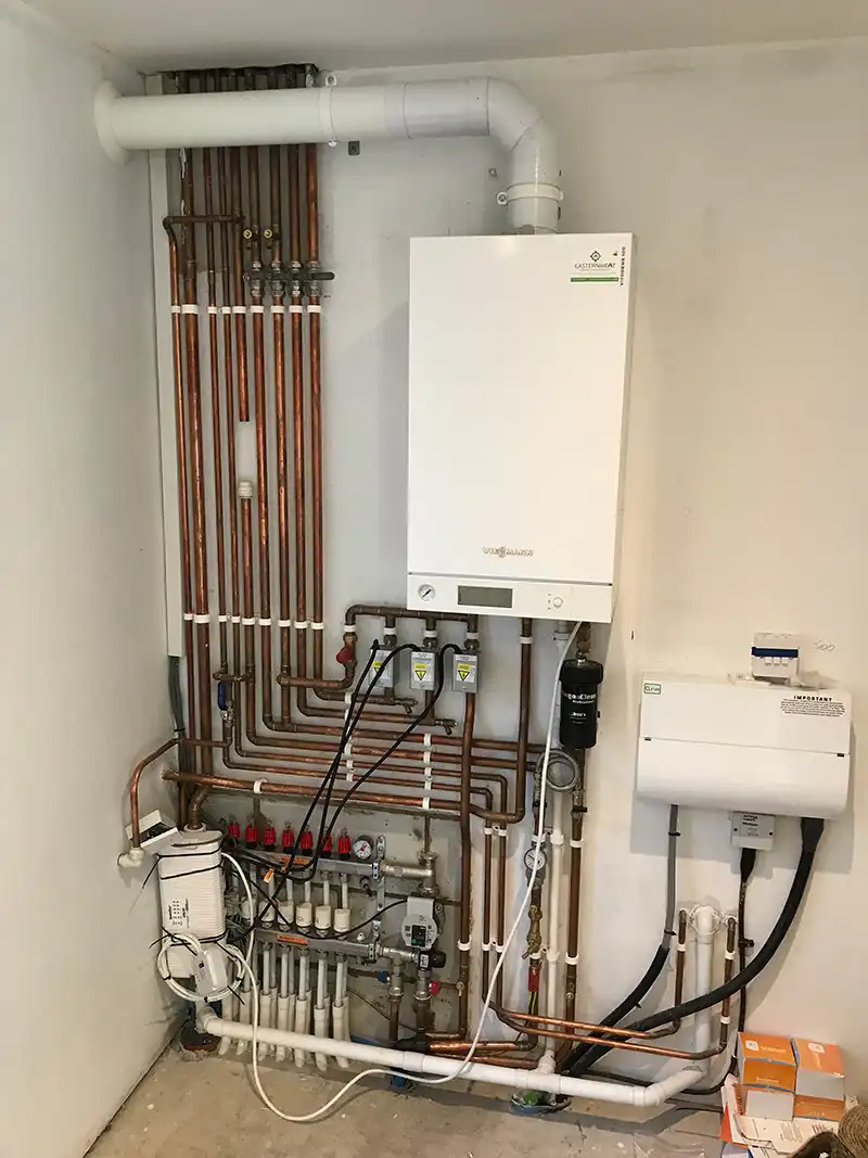 Full heating system installation